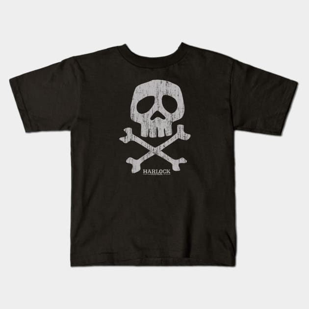 Captain Harlock Kids T-Shirt by GiGiGabutto